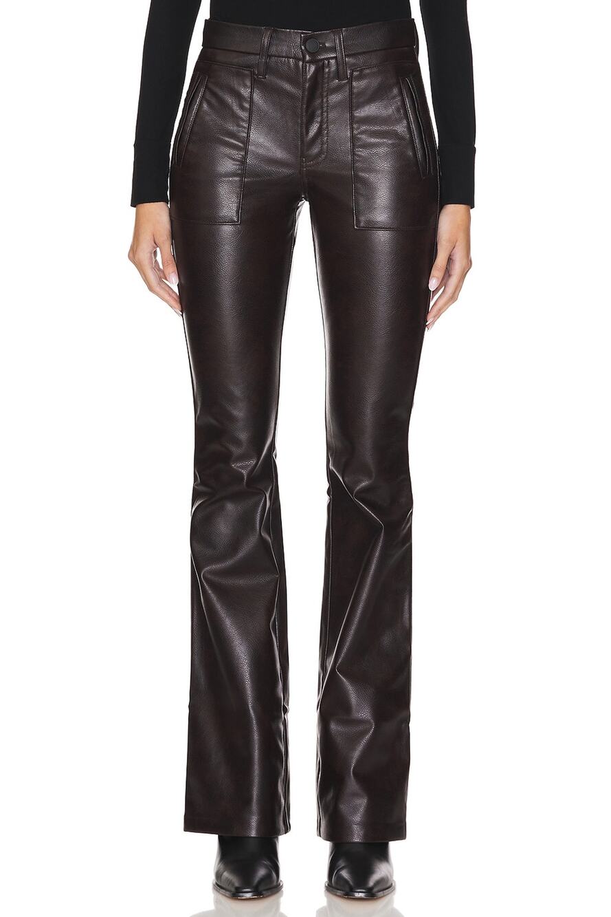 Hudson Coated Marbled Barbara Bootcut Pants Size 26